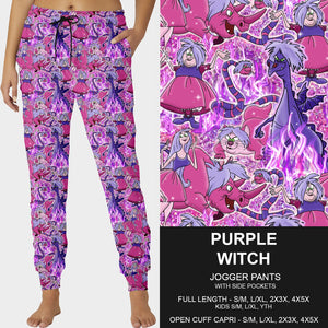 B151 - Preorder Purple Witch Joggers (Closes 5/12. ETA: mid July)