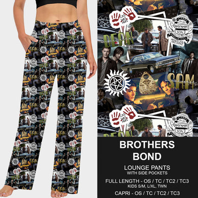 B145 - Preorder Brothers Bond Lounge Pants (Closes 4/21. ETA: late June)