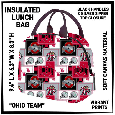 Ohio Team Insulated Lunch Bag