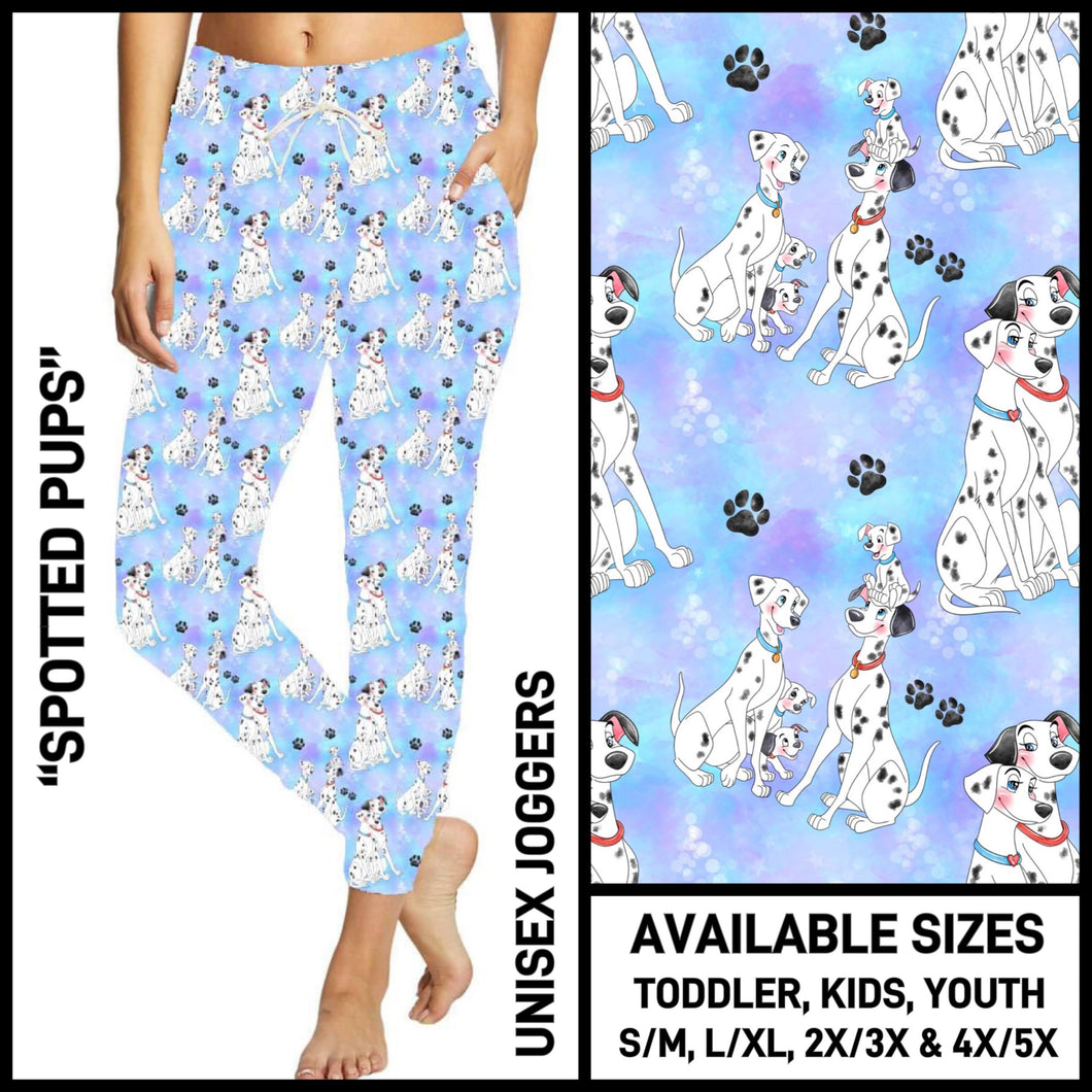 Spotted Pups Unisex Full Length Joggers