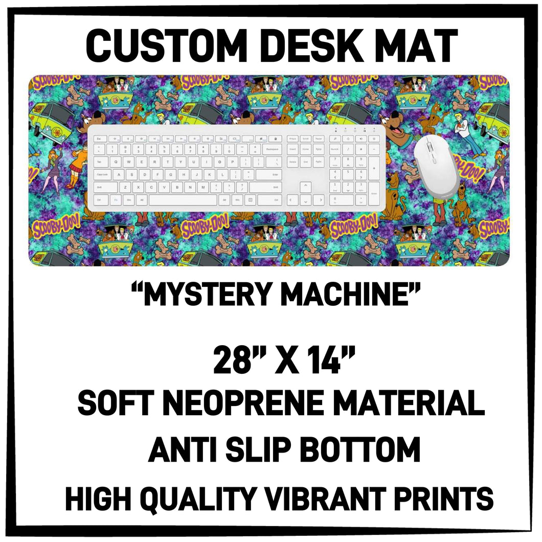 Mystery Machine Computer Desk Mat