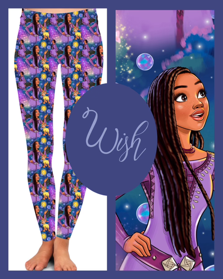 Wishes Leggings with High Side Pockets